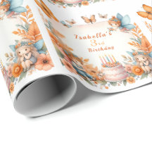 Jardin de Fée Magique Orange - Anniversaire