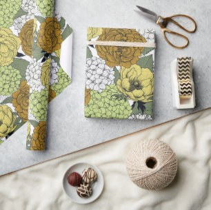 Papier Cadeau Jardin de printemps tardif 2