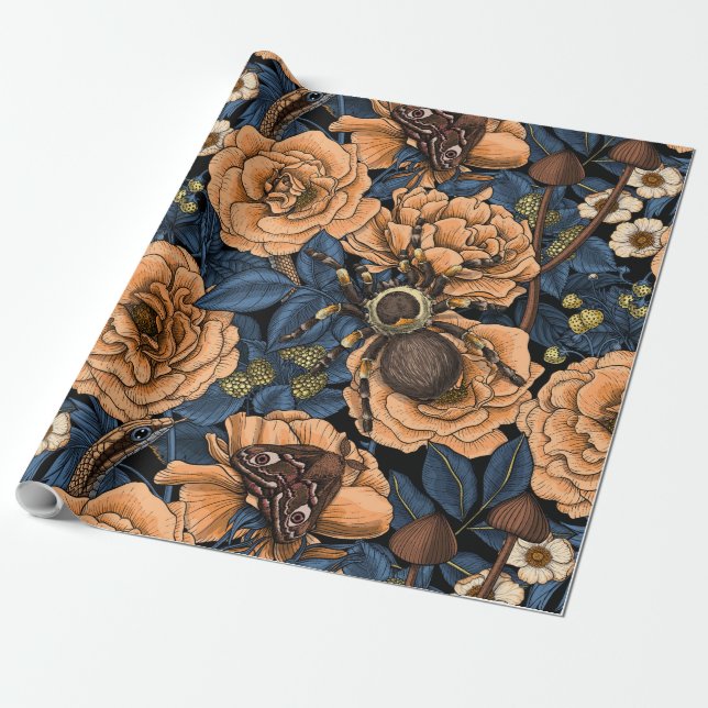 Papier Cadeau Jardin de rêve 2 (Déroulé)