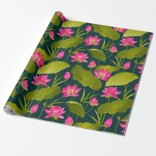 Papier Cadeau Jardin du Lotus