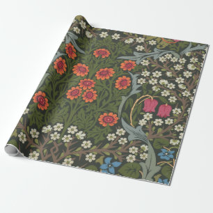 Papier Cadeau Jardin Fleur Classique d'Églantier de William Morr