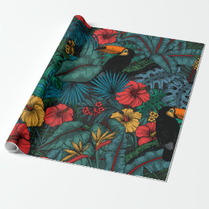 Papier Cadeau Jardin toucan