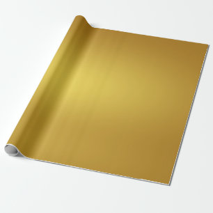 papier cadeau   Jaune doré