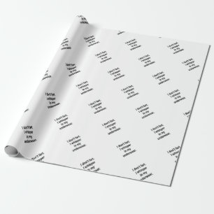 Papier Cadeau Je ne pète pas