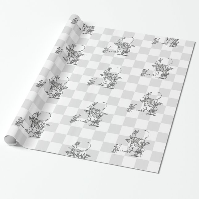 Papier Cadeau Je suis en retard ! 2 (Déroulé)