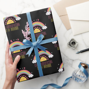 Papier Cadeau Je suis une Mère * Rayon de Sunshine Ensemble de s