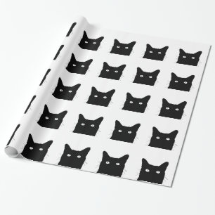 Papier Cadeau Je vois le chat cliquer sur pour choisir votre