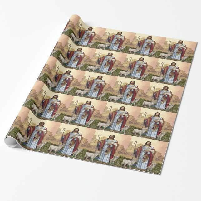 Papier Cadeau Jésus Christ (Déroulé)