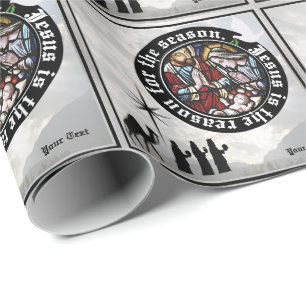 Papier Cadeau Jésus est la raison de l'enveloppe de cadeau de