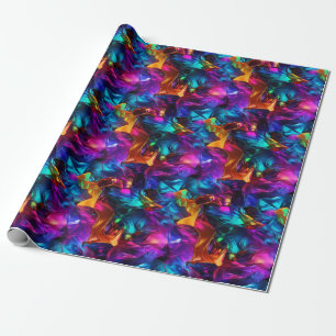 Papier Cadeau Jeu de puzzle Neon