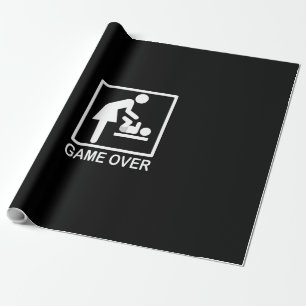 Papier Cadeau Jeu sur maman Signal humoristique