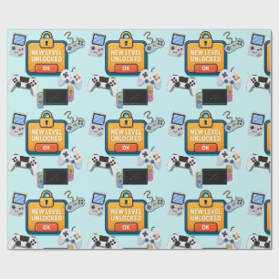 Papier Cadeau Jeu vidéo multiplateforme