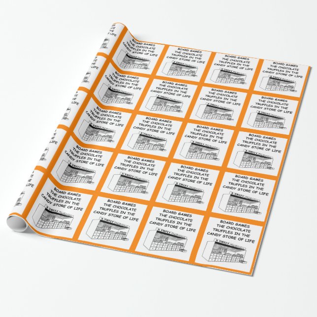 Papier Cadeau jeux de société (Déroulé)