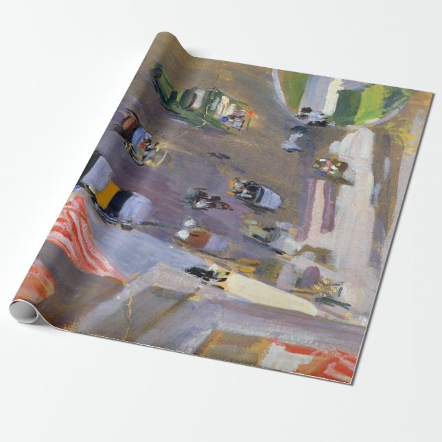 Papier Cadeau Joaquín Sorolla y Bastida Cinquième Avenue, New Yo (Déroulé)