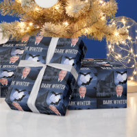 JOE BIDEN CHRISTMAS DARK HIVER WRAPPER PAPIER