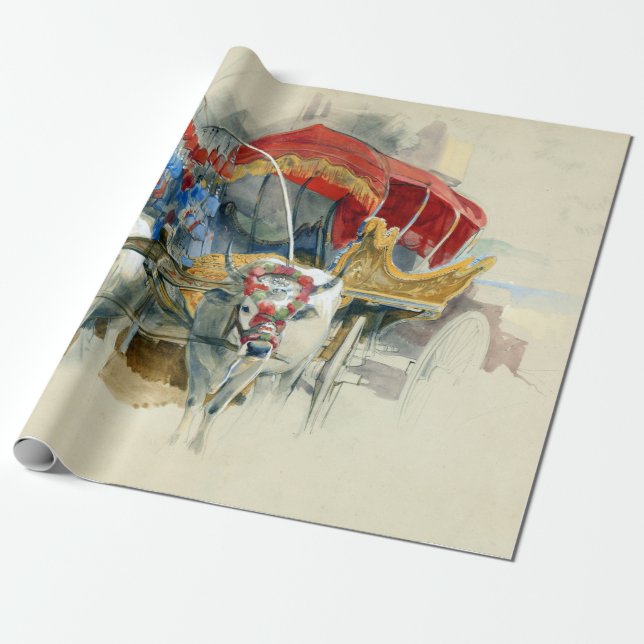 Papier Cadeau John Frederick Lewis Un Arabe turc (Déroulé)