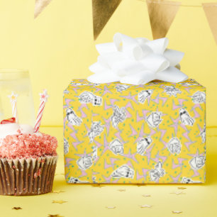 Papier Cadeau Johnny Bravo Motif de caractères
