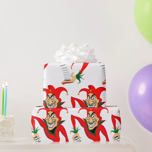 Papier Cadeau Joker Avec Cartes