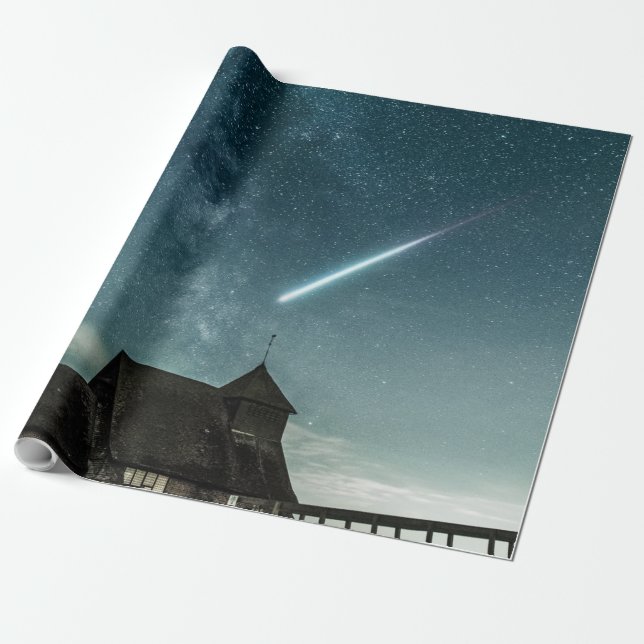 Papier Cadeau Joli espace (Déroulé)