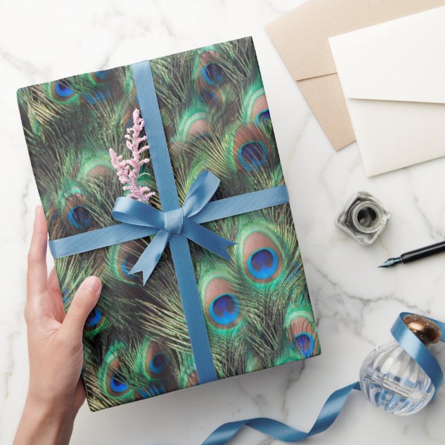 Papier Cadeau Joli Poster de animal Peacock (Cadeaux)