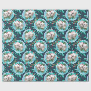 Papier Cadeau Joli rêve de Noël de koala bleu