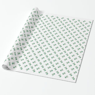 Papier Cadeau Jolie fée de Noël 