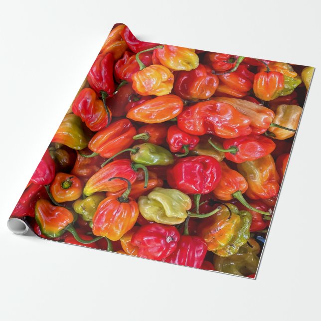 Papier Cadeau Jolie nourriture (Déroulé)