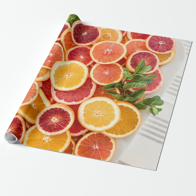 Papier Cadeau Jolies légumes (Déroulé)