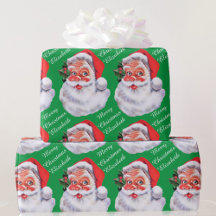 Jolly Santa Claus Personnaliser Nom Texte Noël