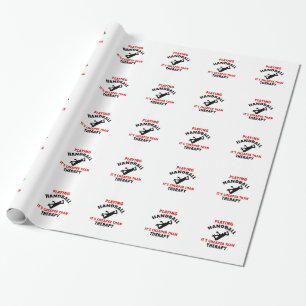Papier Cadeau jouer au handball