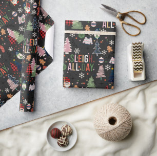 Papier Cadeau Jouer toute la journée Changer de couleur Arrière 