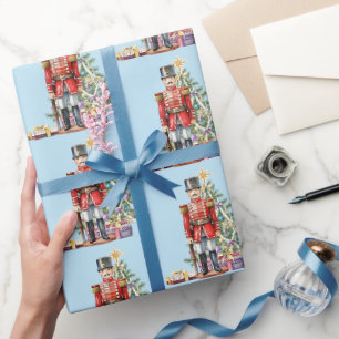 Papier Cadeau Jouet Soldat Arbre de Noël