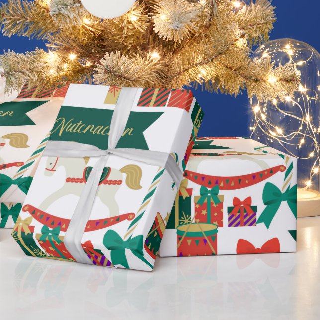 Papier Cadeau Jouets Festivals traditionnels Noël (Vacances)