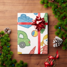 Jouets Joueurs Motif d'art sans fil