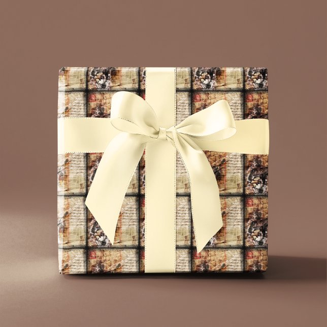 Papier Cadeau Joueur de banjo Cabine rustique (Créateur téléchargé)