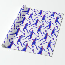 Joueur de basket Slam Dunk, Red and Blue Design