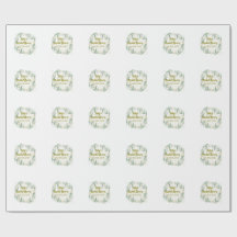 Jour date de la douche de mariage florale d'eucaly