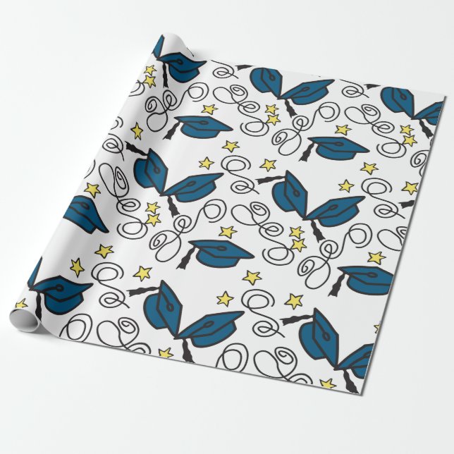 Papier Cadeau Jour de la remise des diplômes (Déroulé)