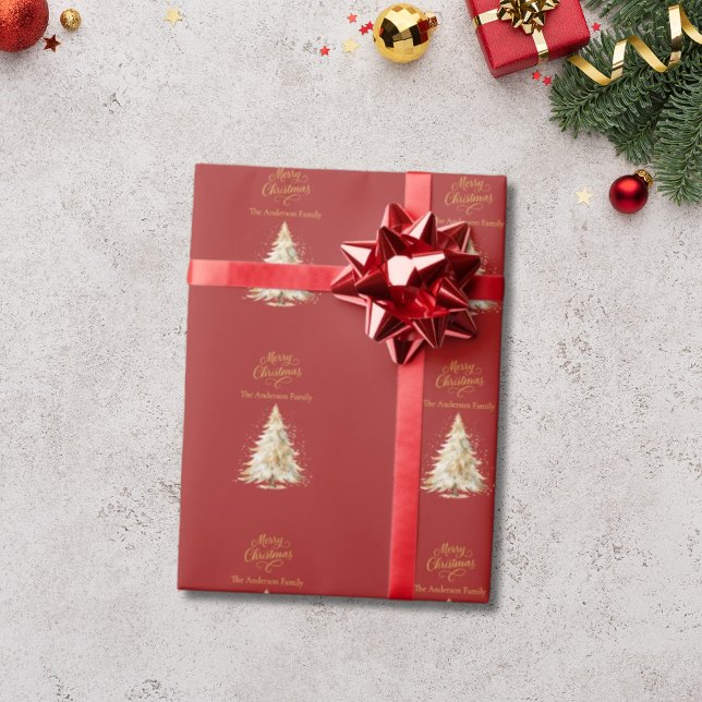 Papier Cadeau Jour de Noël (Créateur téléchargé)