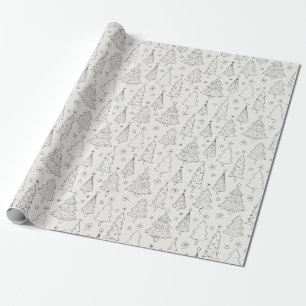 Papier Cadeau Jour de Noël minimaliste Beige Color Me