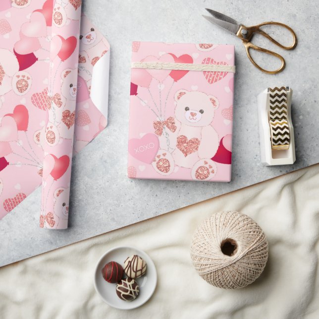 Papier Cadeau Jour des Valentines (Artisanat)