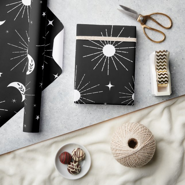 Papier Cadeau Jour et nuit 3 (Artisanat)