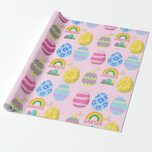 Papier Cadeau Joyeuses Pâques