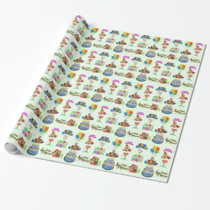 Papier Cadeau Joyeux anniversaire