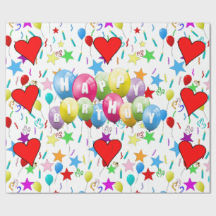 Papier Cadeau Joyeux anniversaire !