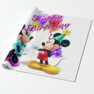 Papier Cadeau Joyeux anniversaire