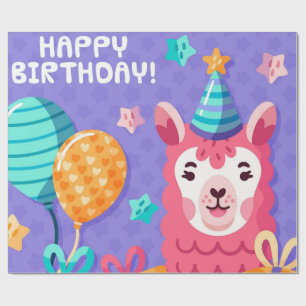 Papier Cadeau Joyeux anniversaire