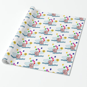 Papier Cadeau Joyeux anniversaire