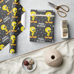 Papier Cadeau Joyeux anniversaire de LOONEY TUNES™ TWEETY™