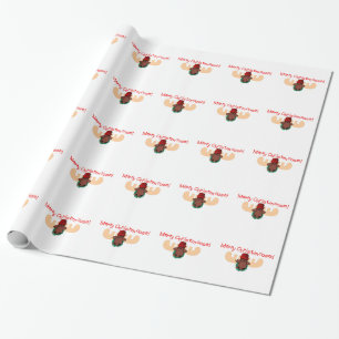 Papier Cadeau Joyeux Christmoose